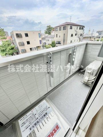 D-residence岡町のバルコニー