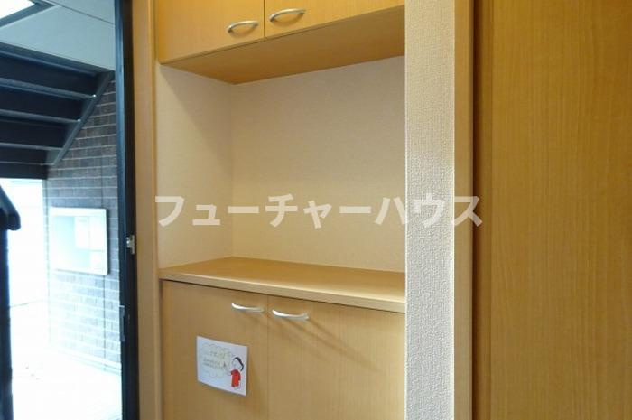 メイプルヒル　Ｂの玄関