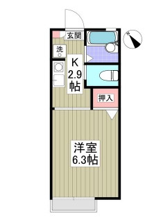 【間取り】 | エーデル西都賀