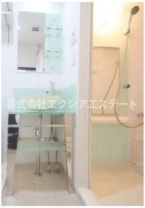 ピアグレース上本町の独立洗面台