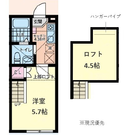 【間取り】 | The　FLAT　淵野辺