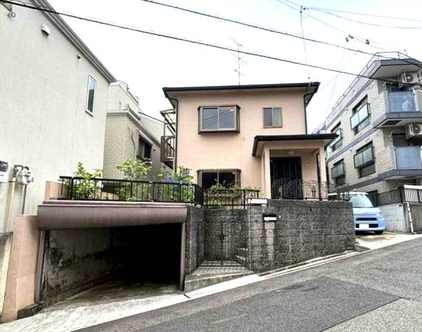 西岡本6丁目の前面道路含む現地写真