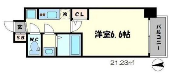 セレニテ谷四の間取り