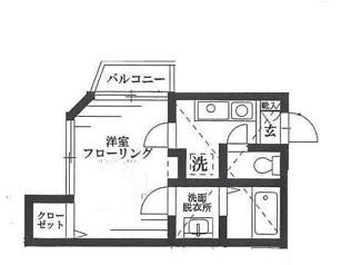 【間取り】 | クレステージ中野 | 間取りです。