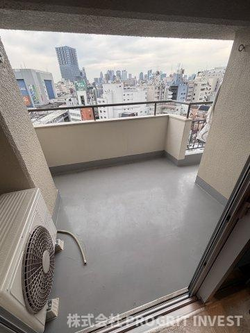 トキワパレスのバルコニー