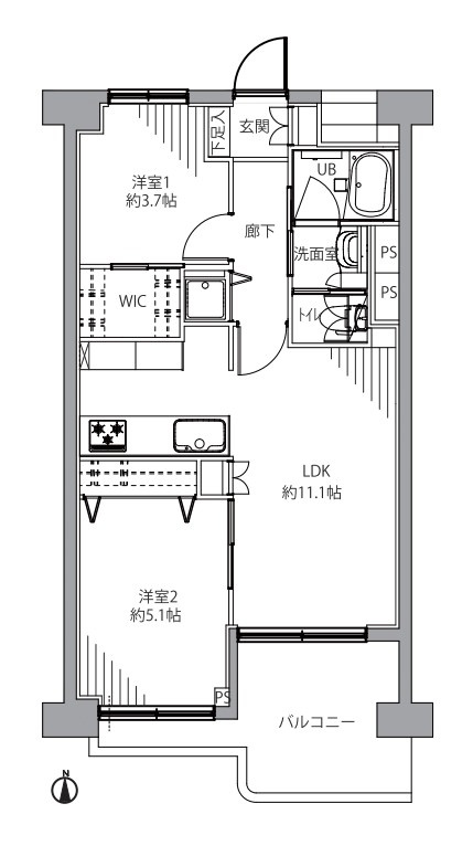 トキワパレスの間取り