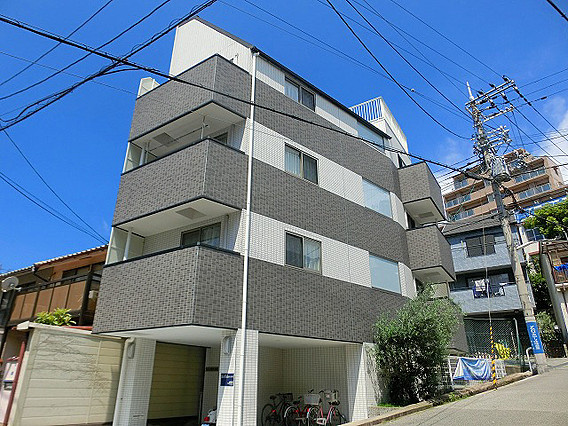 神戸市中央区下山手通８丁目の賃貸マンションの外観