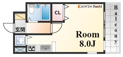 フォルム芦屋アヴァンゼの間取り