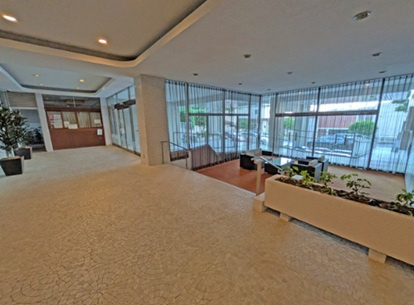 神戸市東灘区岡本６丁目の賃貸マンションのロビー