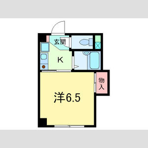 神戸市東灘区住吉宮町２丁目の賃貸マンションの間取り