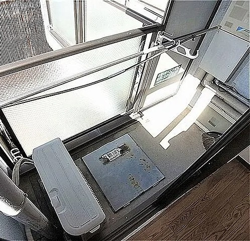 シャルム大石のバルコニー