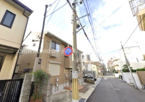 神戸市灘区永手町１丁目のアパートの外観