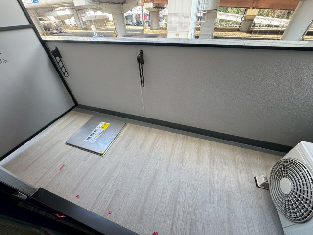 神戸市中央区栄町通７丁目の賃貸マンションのバルコニー