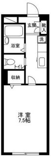 【間取り】 | ヴェルデュール千駄木 | 間取りです。