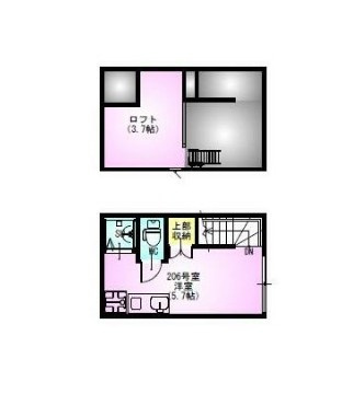 VILLEST 町屋の間取り