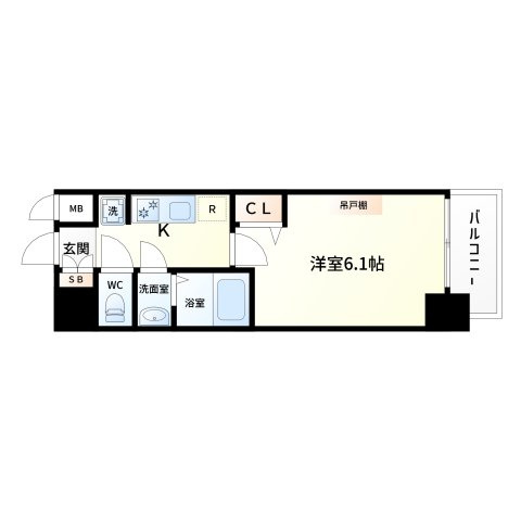 プレサンス大阪姫里ヴィオンの間取り|プレサンスOSAKA姫里ヴィオン　間取り