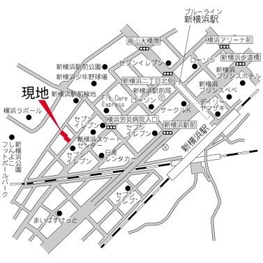【地図】 | ＪＭＦレジデンス新横浜