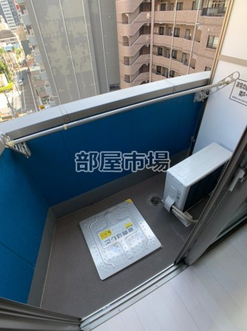 雅順浅草のバルコニー