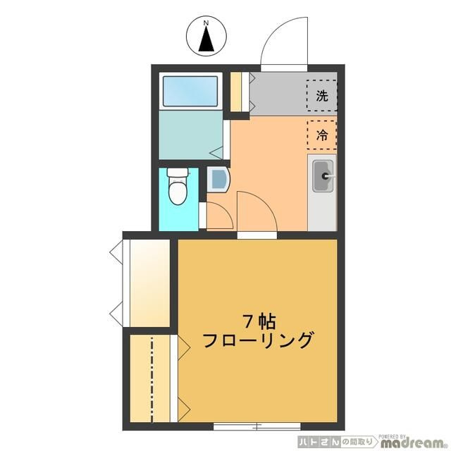 ガリューコートの間取り