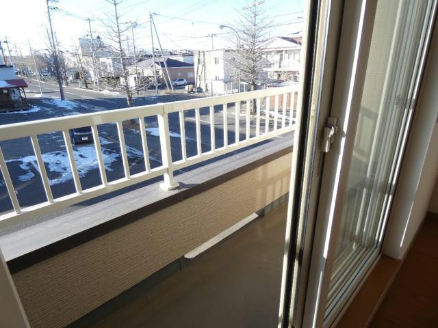 トレイブルック西館のバルコニー