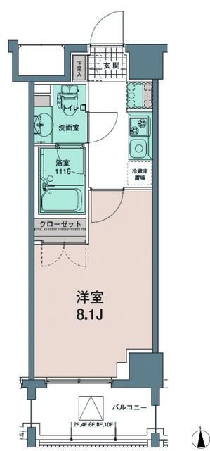 トワ・テ・メゾンの間取り
