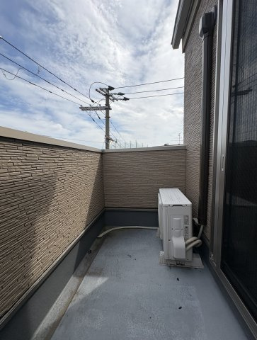 摂津市浜町戸建のバルコニー