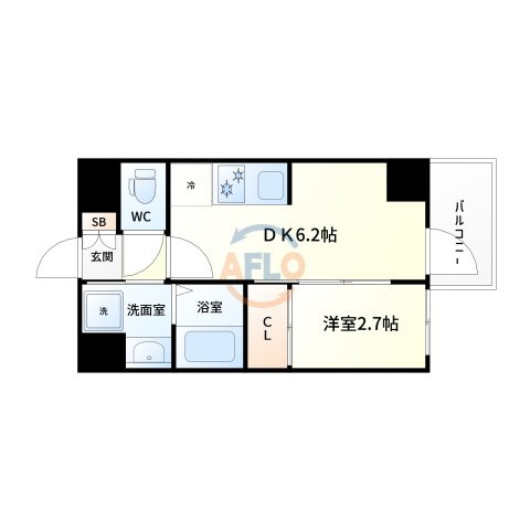 セレニテ新大阪グランデミリューの間取り|セレニテ新大阪グランデミリュー　間取り