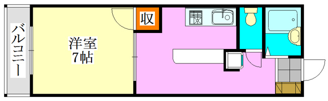 【間取り】 | フォレスト６