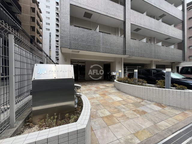パークフラッツ新大阪のエントランス|パークフラッツ新大阪　エントランス