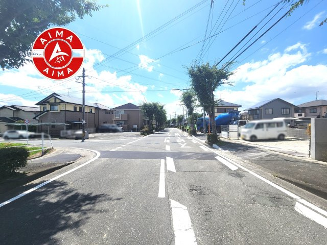 大野城市大城3丁目第1-7棟（1号棟）の外観|前面道路含む現地の写真です。