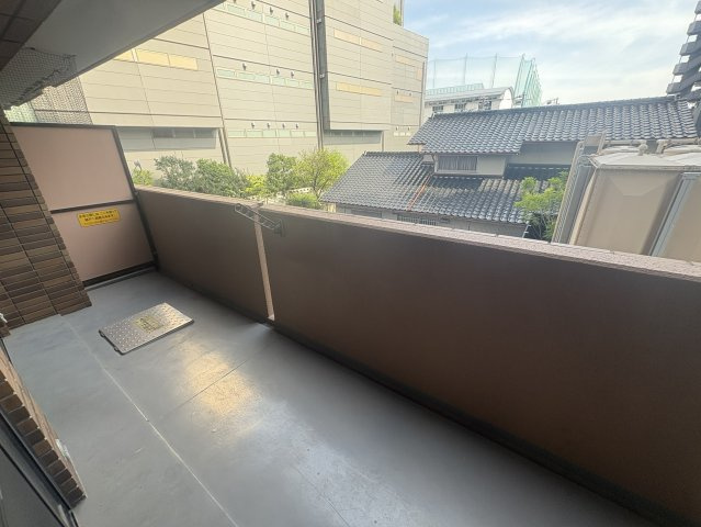ふじハイツのバルコニー