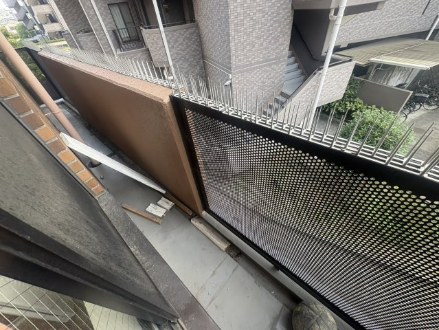 ふじハイツのバルコニー
