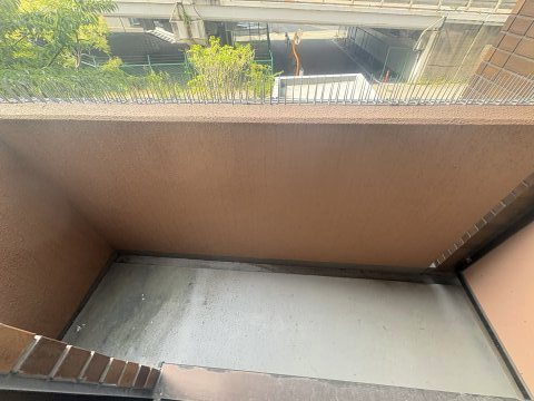 ふじハイツのバルコニー