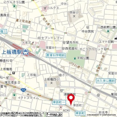 【地図】 | スカイコート板橋第２