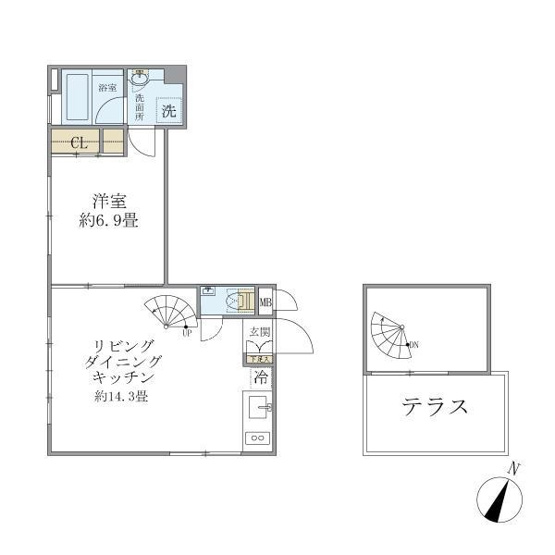 【間取り】 | アプリーレ赤坂