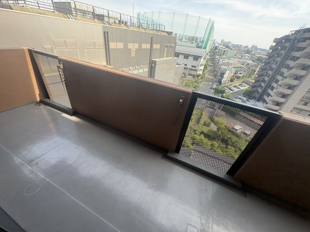ふじハイツのバルコニー