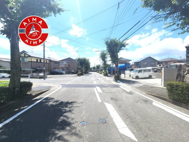 大野城市大城3丁目第1-7棟（3号棟）の外観|前面道路含む現地の写真です。