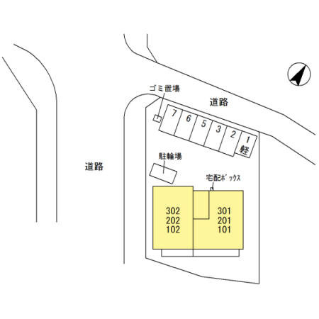 コエドラーパの区画図