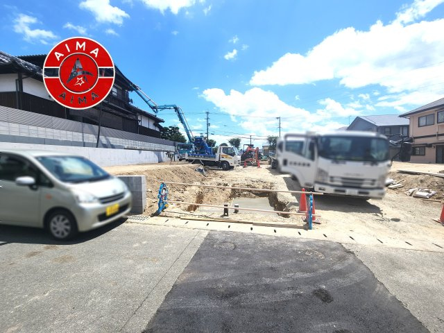 大野城市大城3丁目第1-7棟（4号棟）の外観|デザイン性のある外観です。