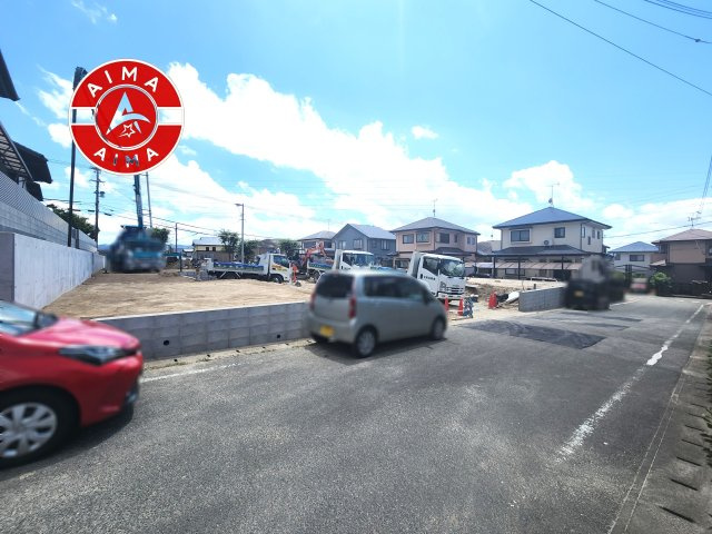 大野城市大城3丁目第1-7棟（5号棟）の前面道路含む現地写真|見学の時間などお気軽にお問い合わせ下さい。