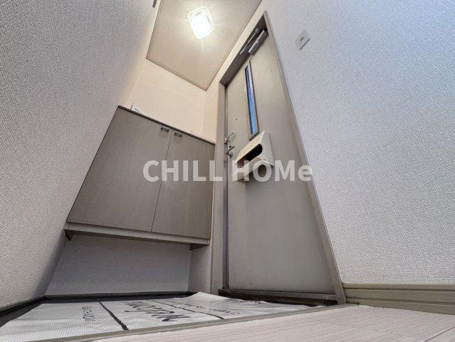 セジュール八千代　Ａの玄関|当社、チルホームのHPもご覧ください(^^)/物件情報多数♪