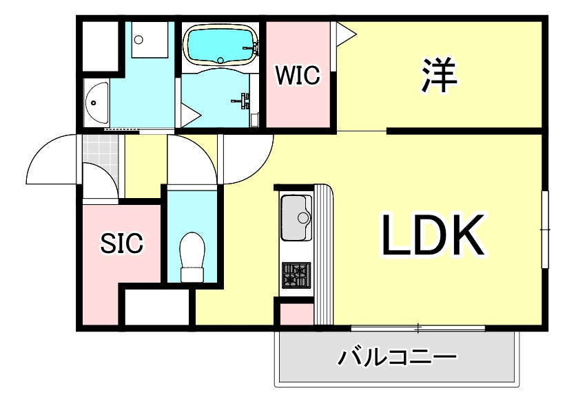LEGALAND+NISHINOMIYA PARKSIDEの間取り