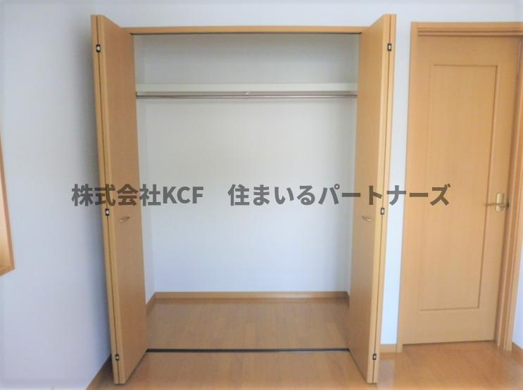 フロントパークKの収納|専用の収納スペースです