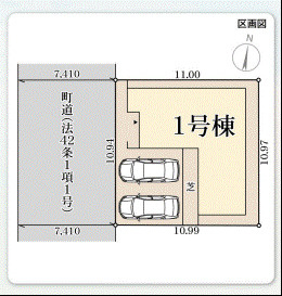 【区画図】 | リーブルガーデン熊取町大久保南４丁目 | 区画図