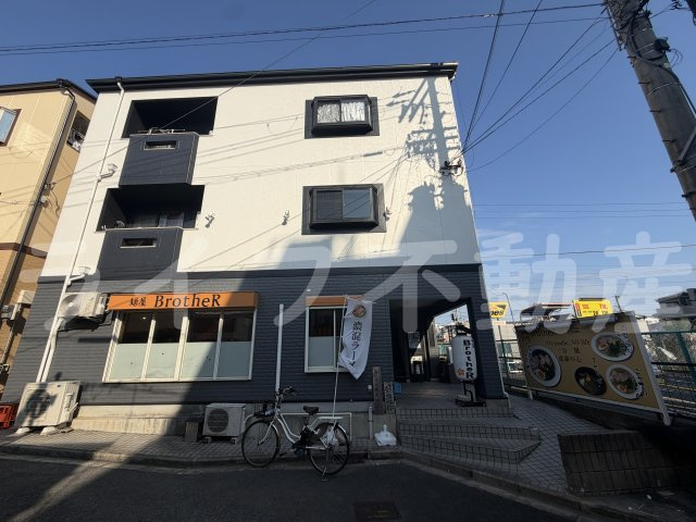 第5美和マンションの外観|落ち着いた雰囲気の外観です