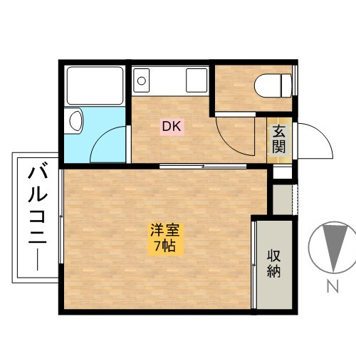 【間取り】 | ハイツ平井