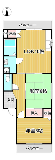 【間取り】 | 山本ハイツ