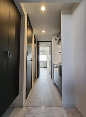 S-RESIDENCE城東SEVERのロビー