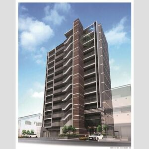 S-RESIDENCE城東SEVERの外観パース