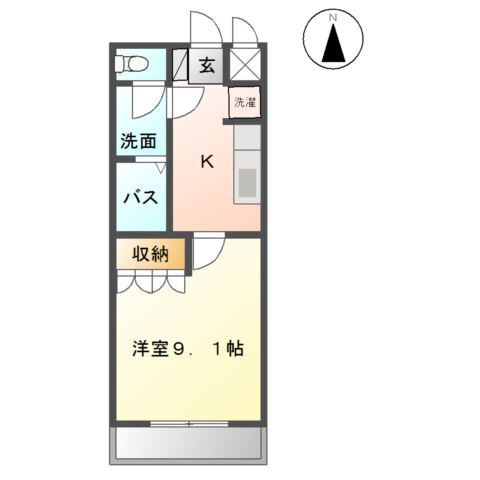 【間取り】 | セレーノ　牧